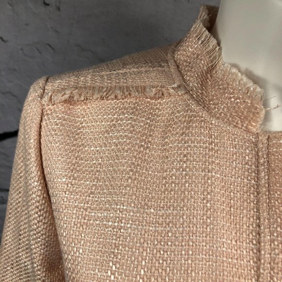 DKNY twill button up pink jacket long sleeve XL - Picture 4 of 11